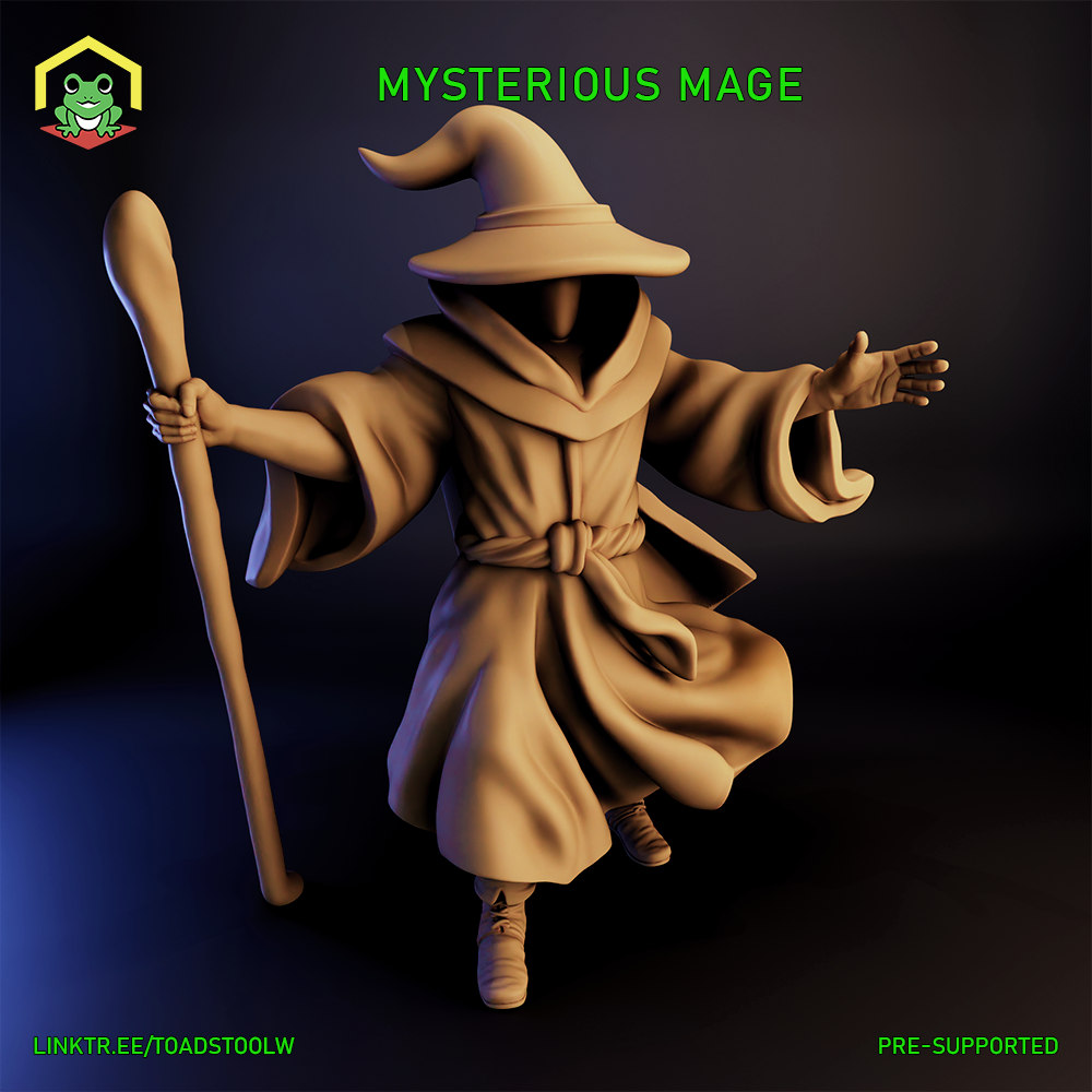 Mysterious Mage by The Toadstool Weaver