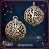 Nocturne's Hourglass Xmas Bauble by Great Grimoire