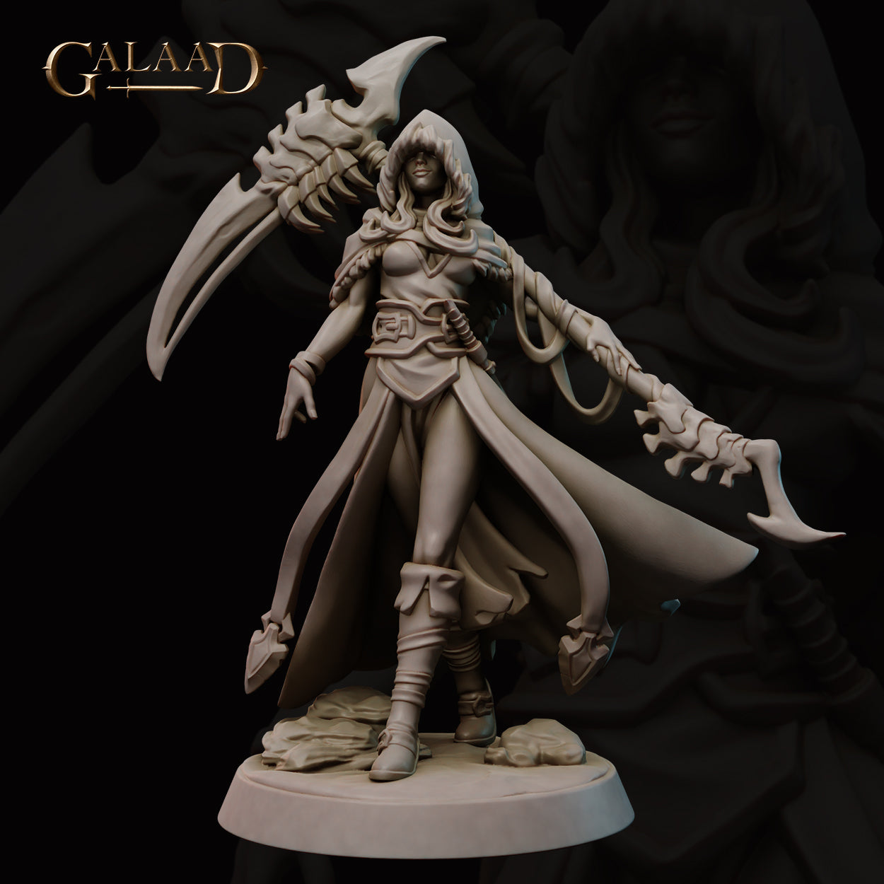 Northem Female Reaper by Galaad Miniatures