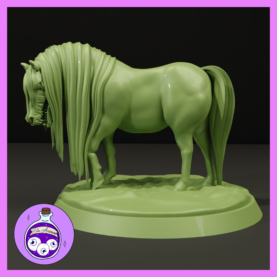 Nykur - Cursed Icelandic Kelpie by Ella's Arcanum Minis