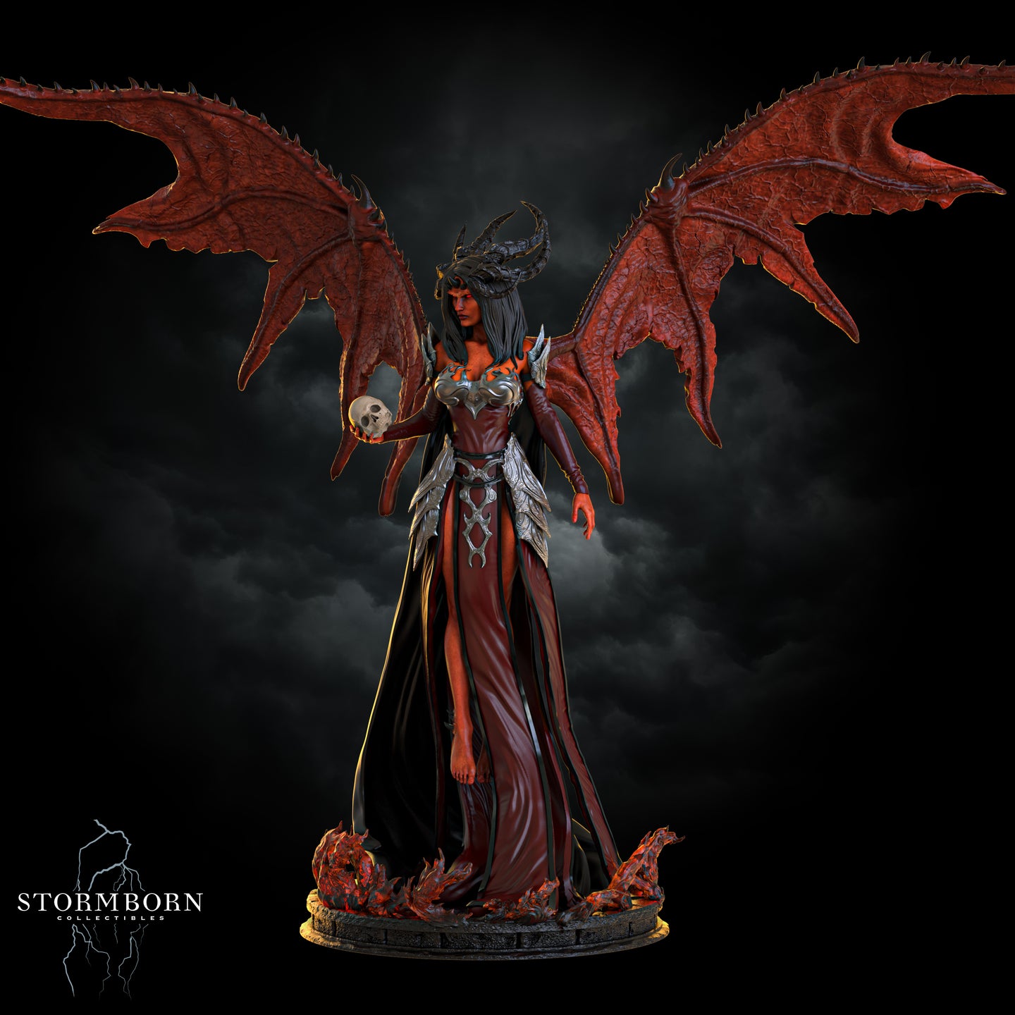 Nyxara, Demon of the Night by Stormborn Collectibles