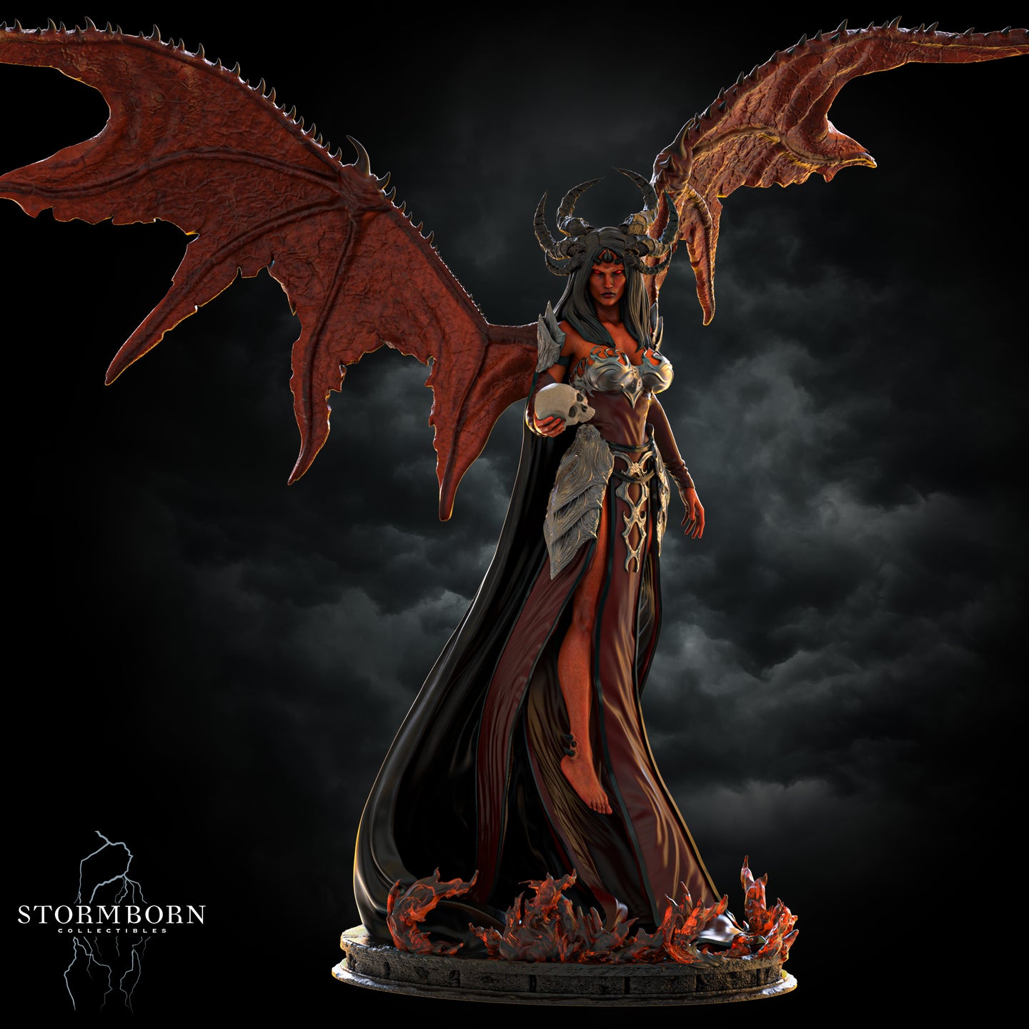 Nyxara, Demon of the Night by Stormborn Collectibles