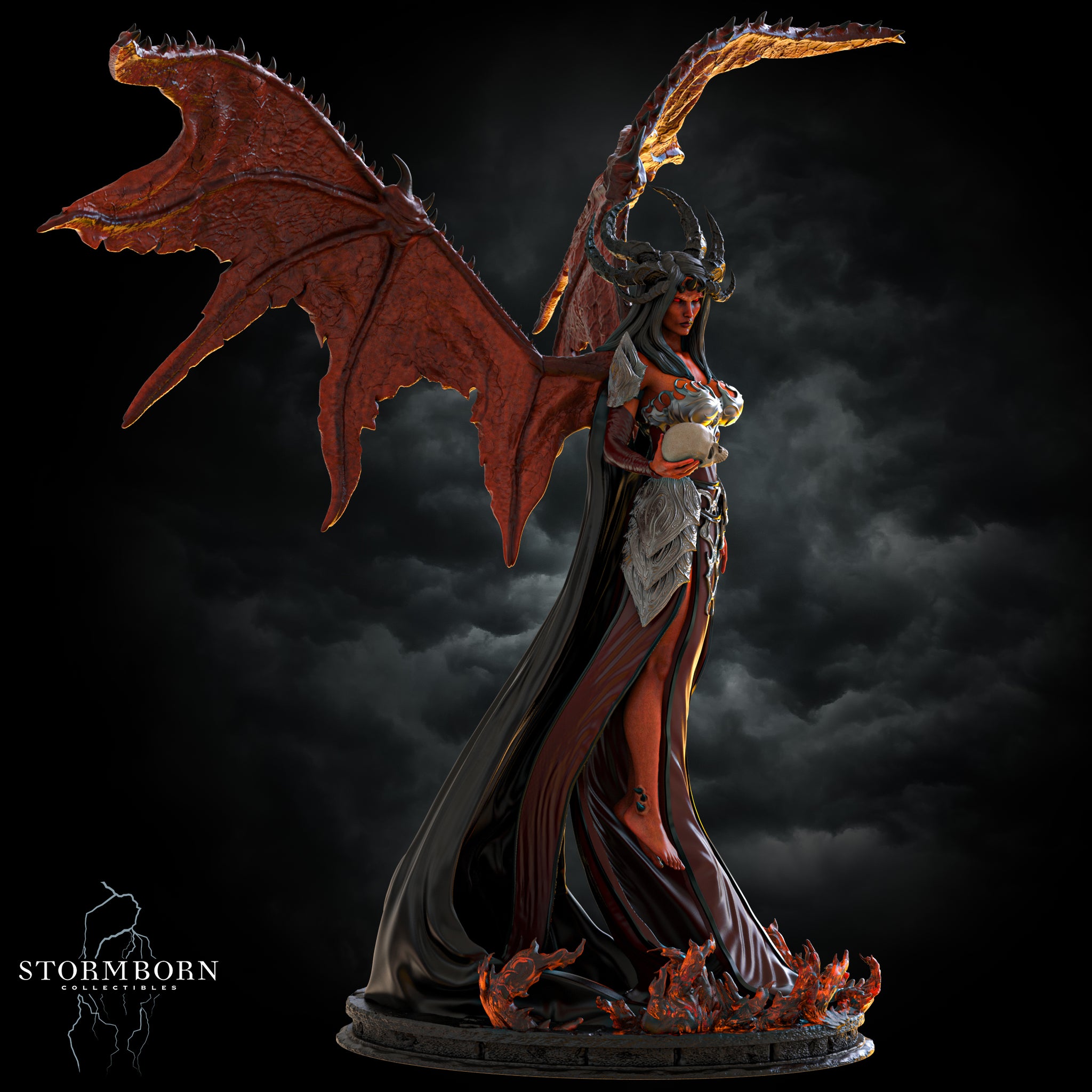 Nyxara, Demon of the Night by Stormborn Collectibles