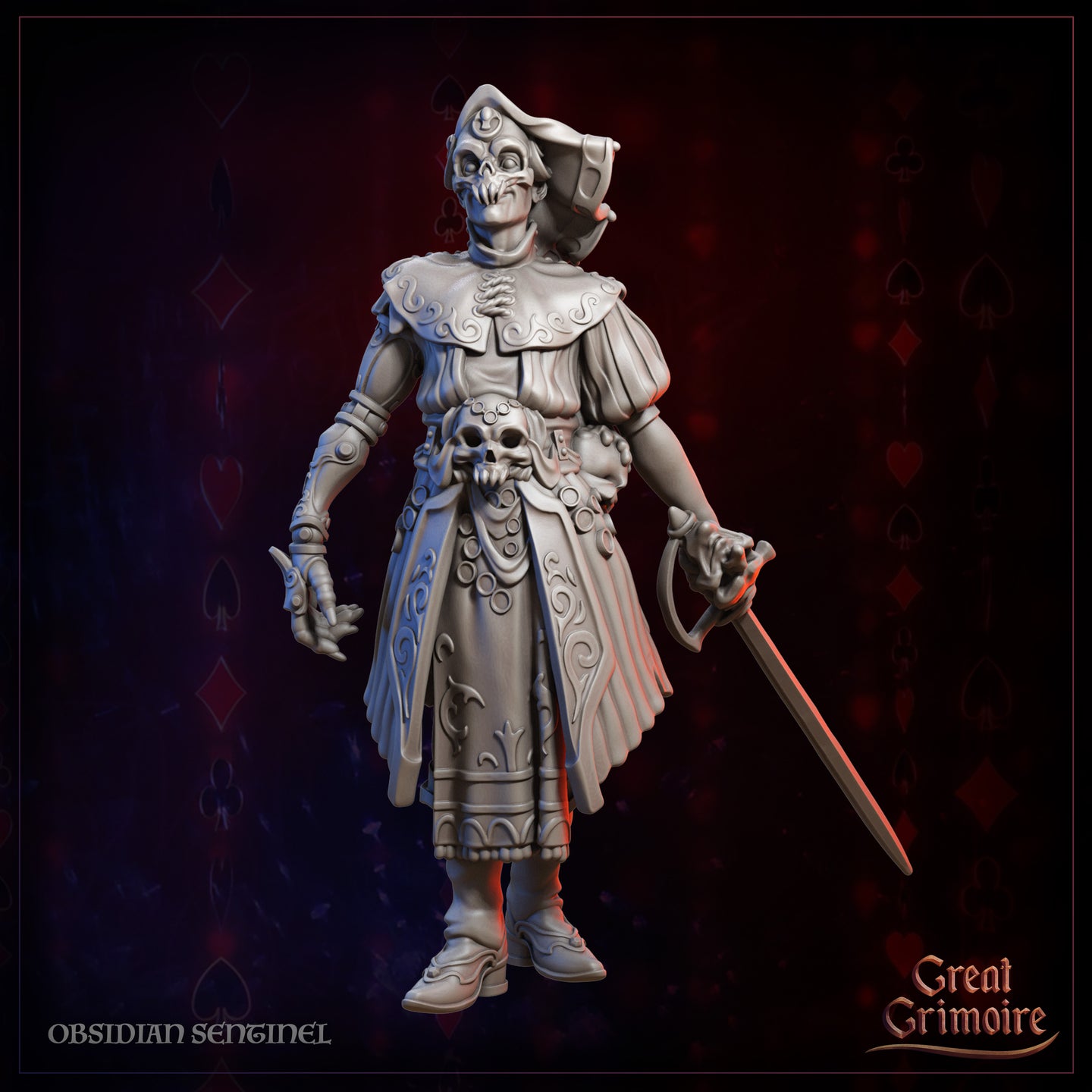 Obsidian Sentinel 02 by Great Grimoire