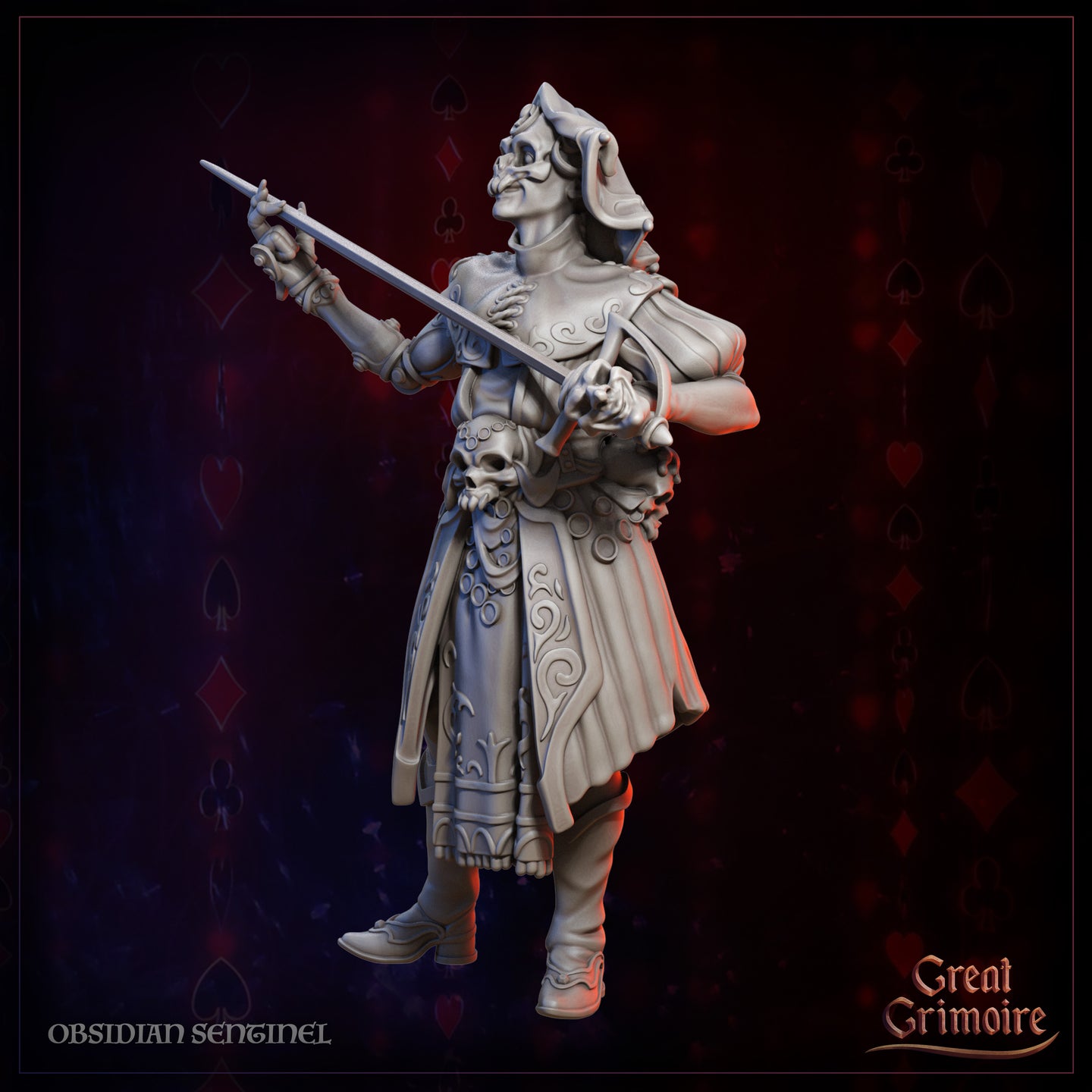 Obsidian Sentinel 03 by Great Grimoire