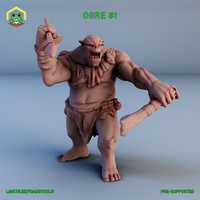Ogre #1 by The Toadstool Weaver