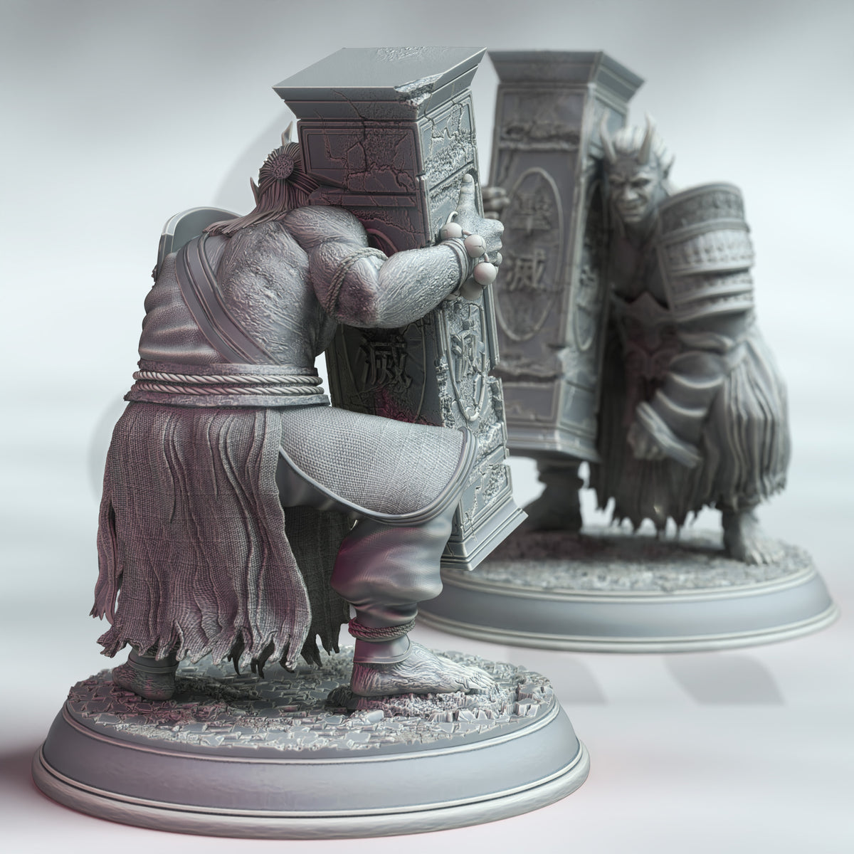Oni Back Rope Oni Onslaughter | D&D Miniature for Giant Encounters – MitzNSimz