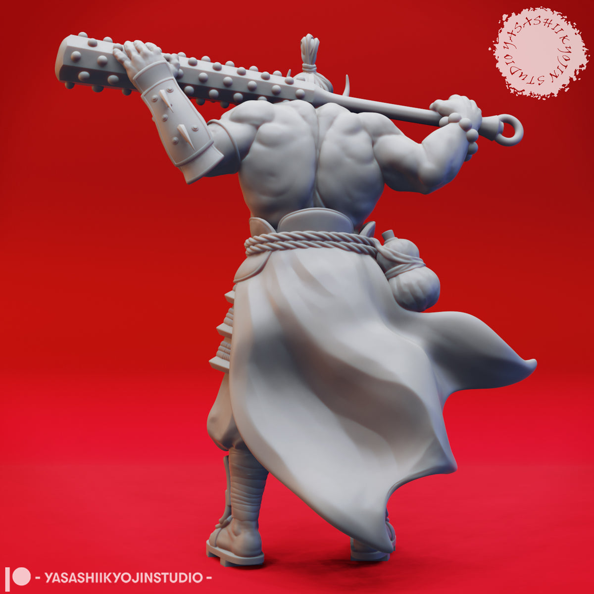 Oni Back Rope Oni | D&D Miniature for Giant Encounters – MitzNSimz