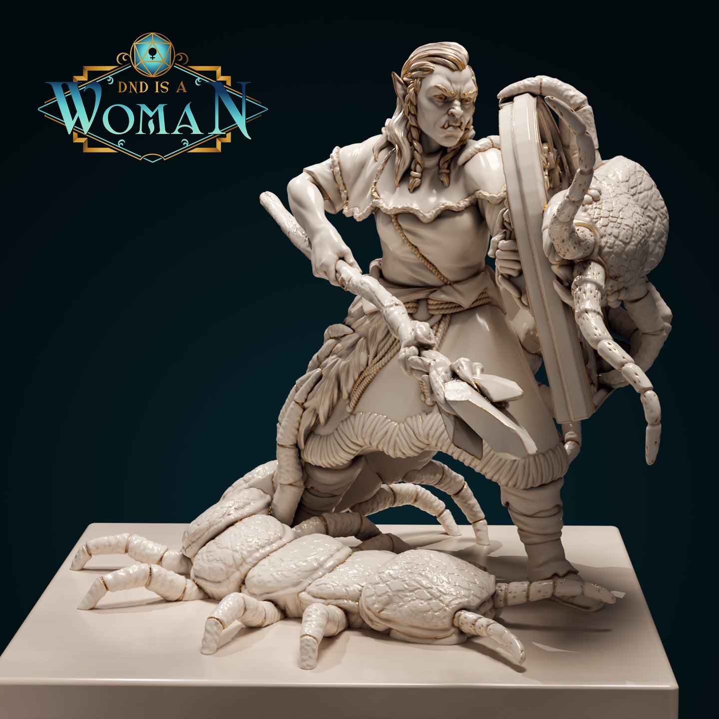 Orc Druid - Zura by DnD Is A Woman