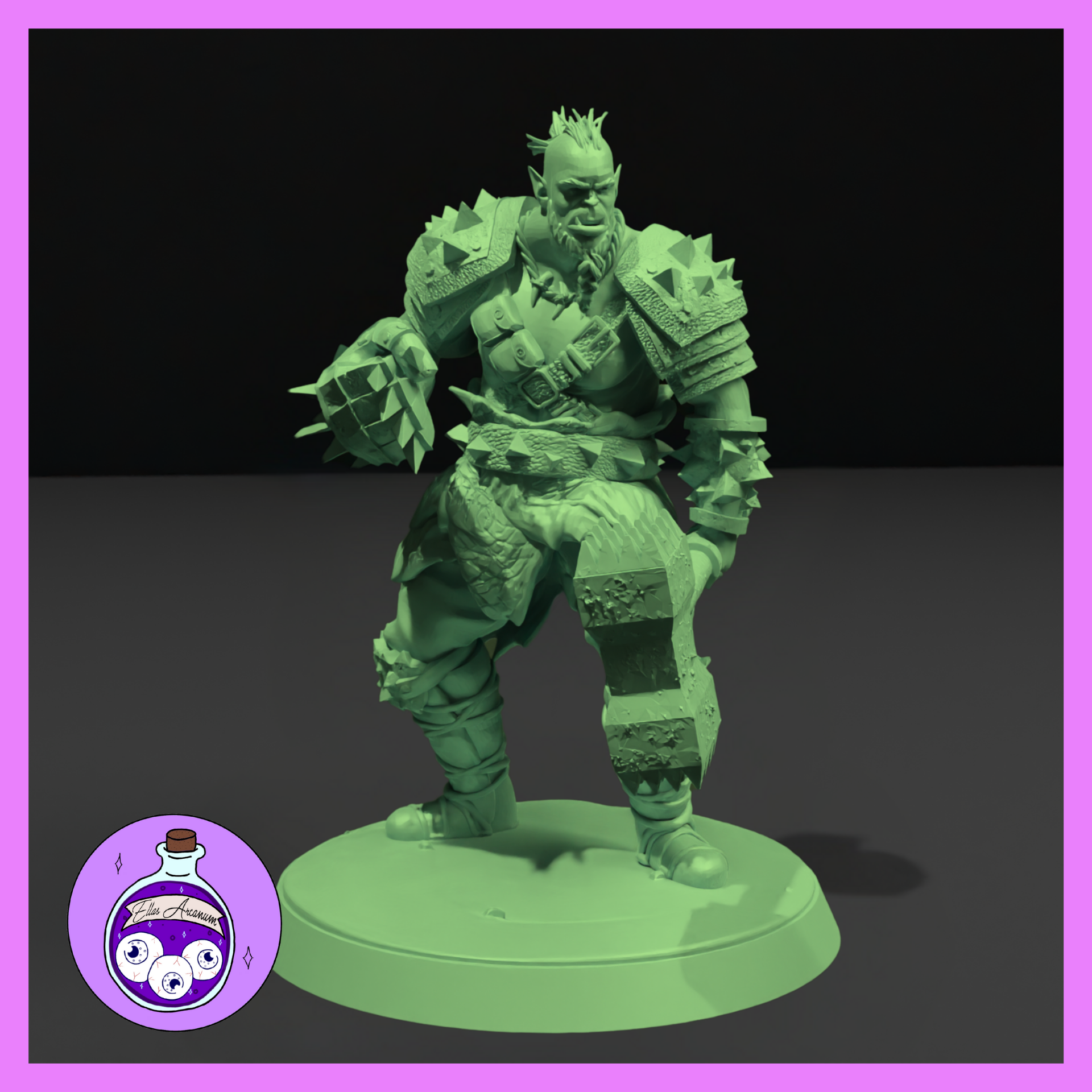 Orc Marauder 2 by Ella's Arcanum Minis