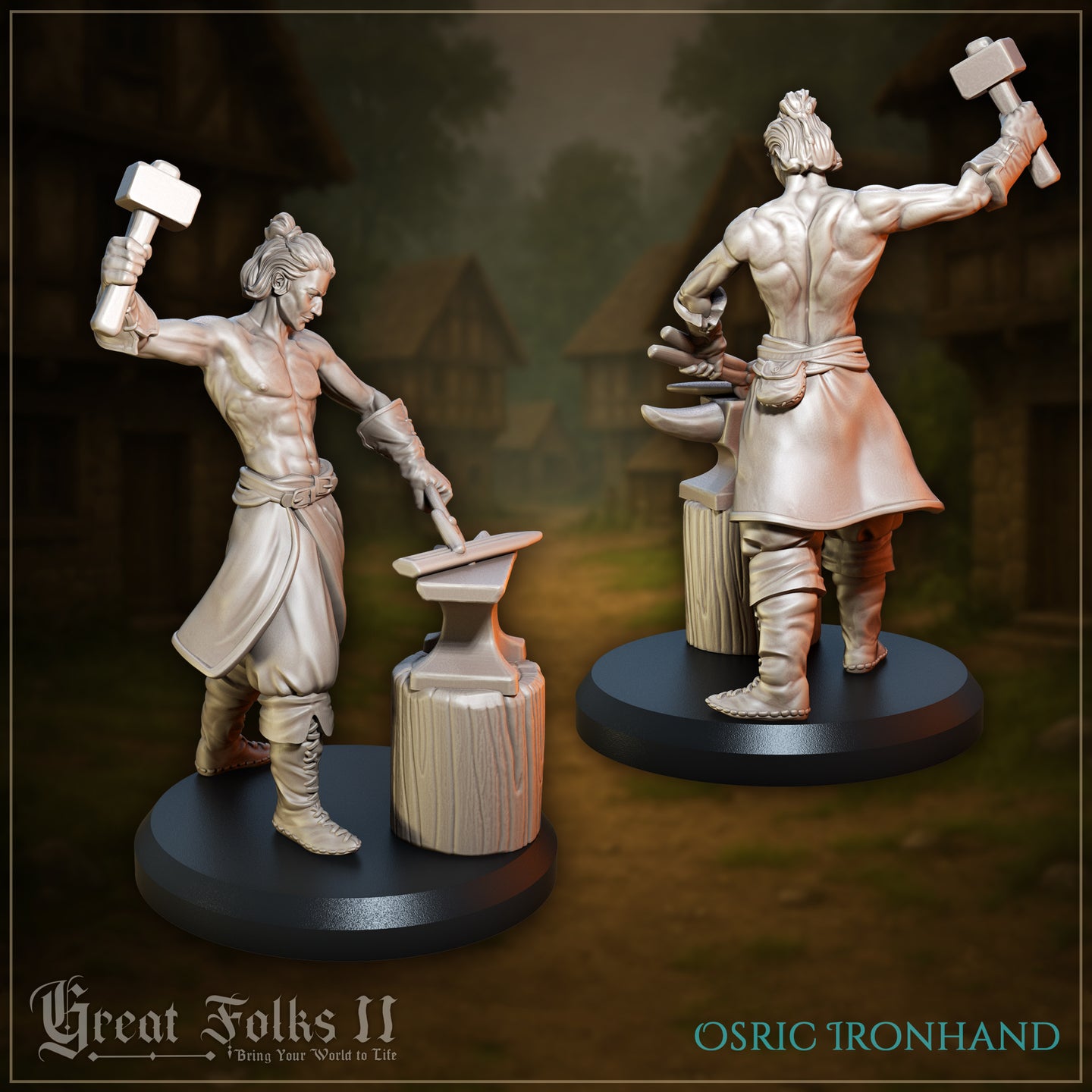 Osric Ironhand by Great Grimoire