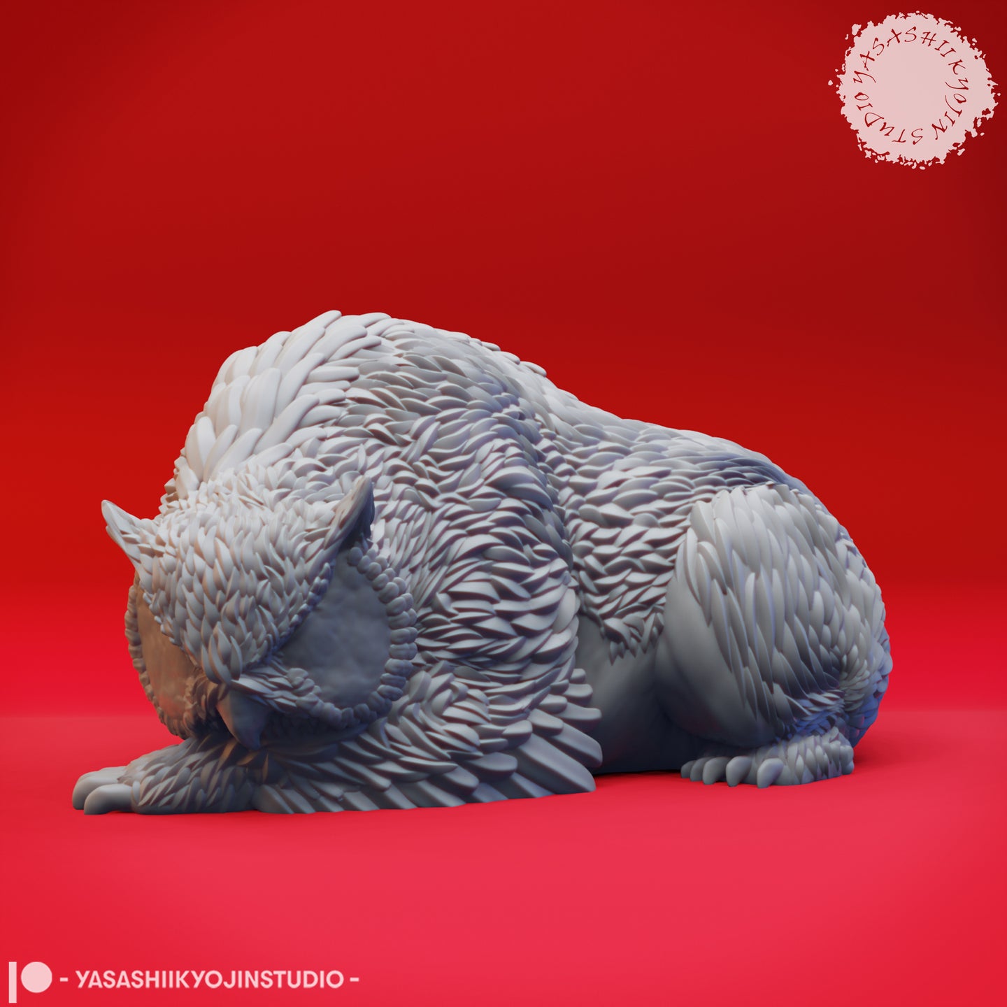 Owlbear 03 by Yasashii Kyojin Studios