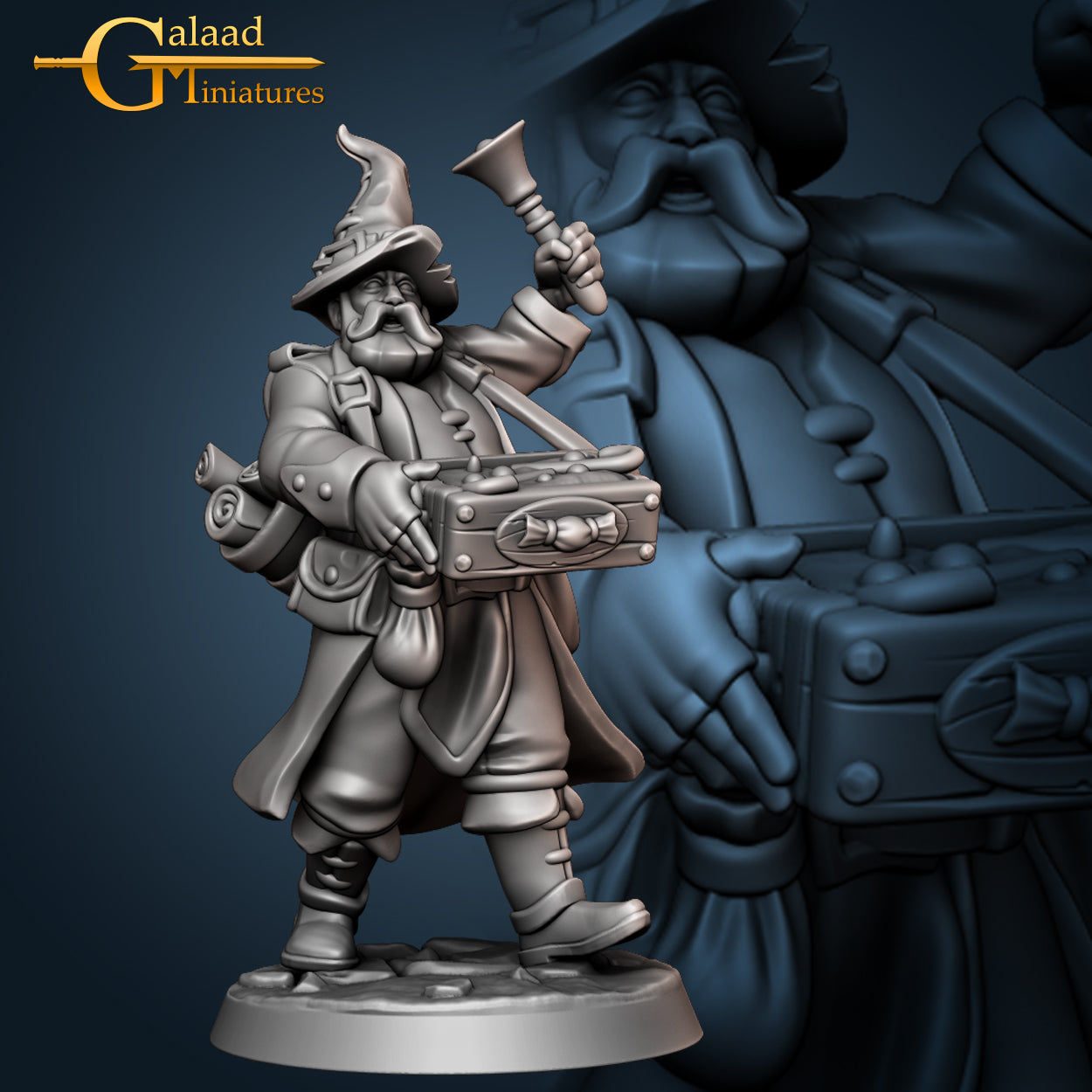 Goods Peddler 01 by Galaad Miniatures