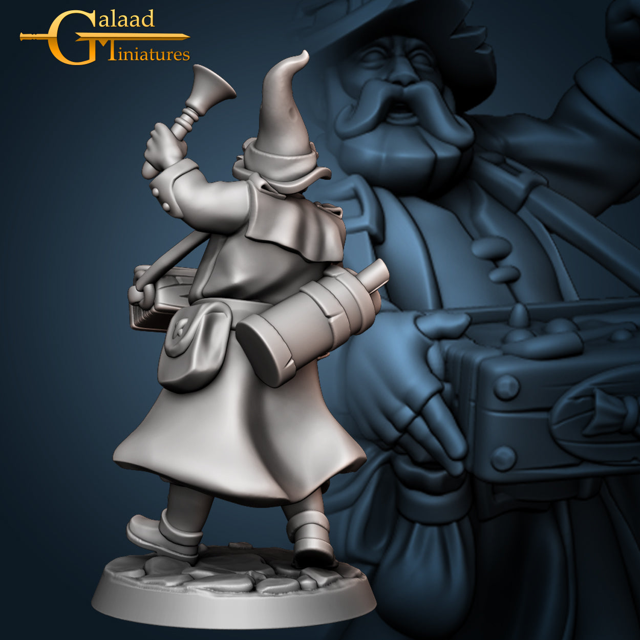 Goods Peddler 01 by Galaad Miniatures