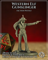 Western Elf Gunslinger Action Pistol by Mia Kay M3DM