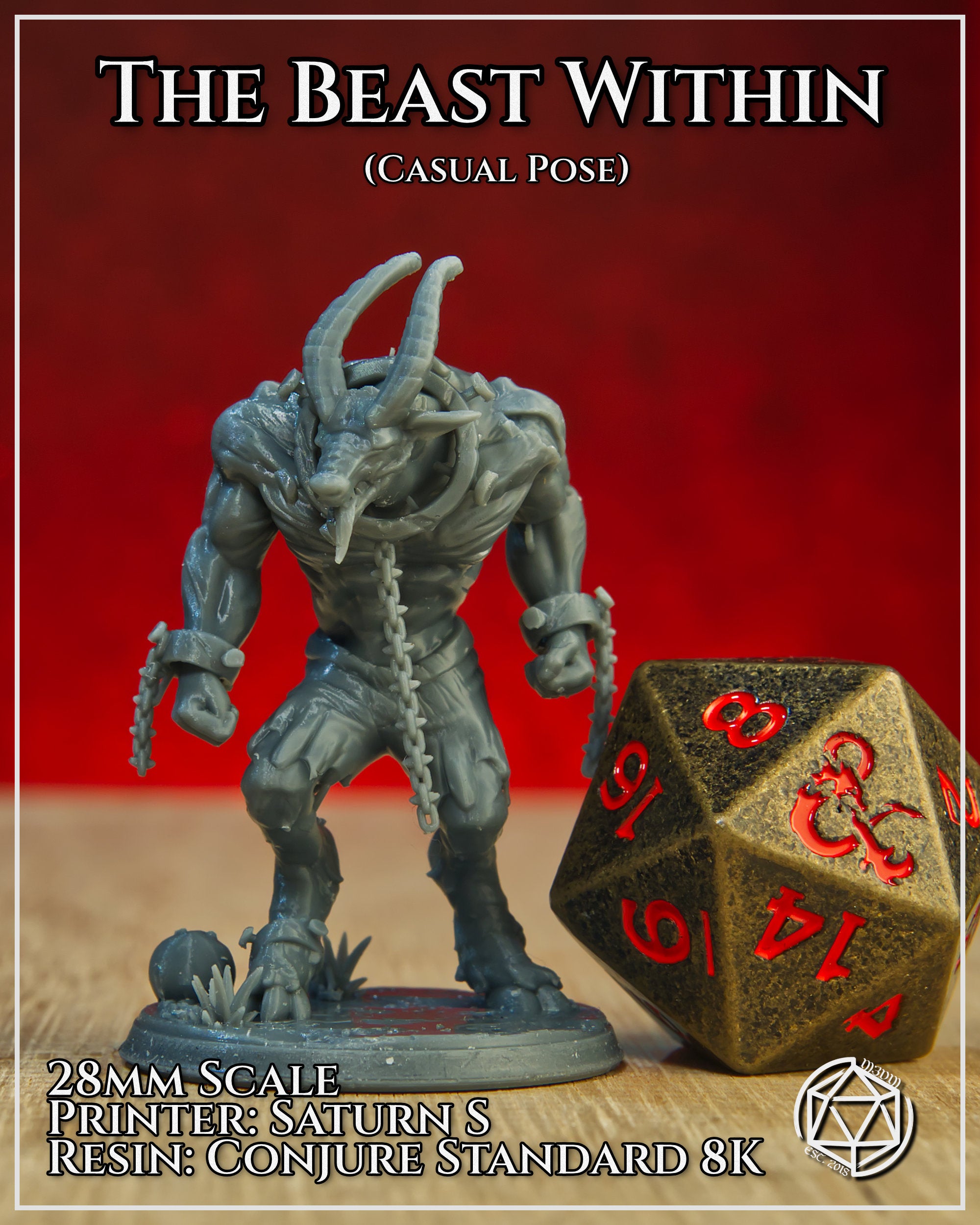 The Beast Within Casual by Mia Kay M3DM