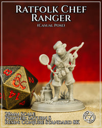 Ratfolk Chef Ranger Casual by Mia Kay M3DM
