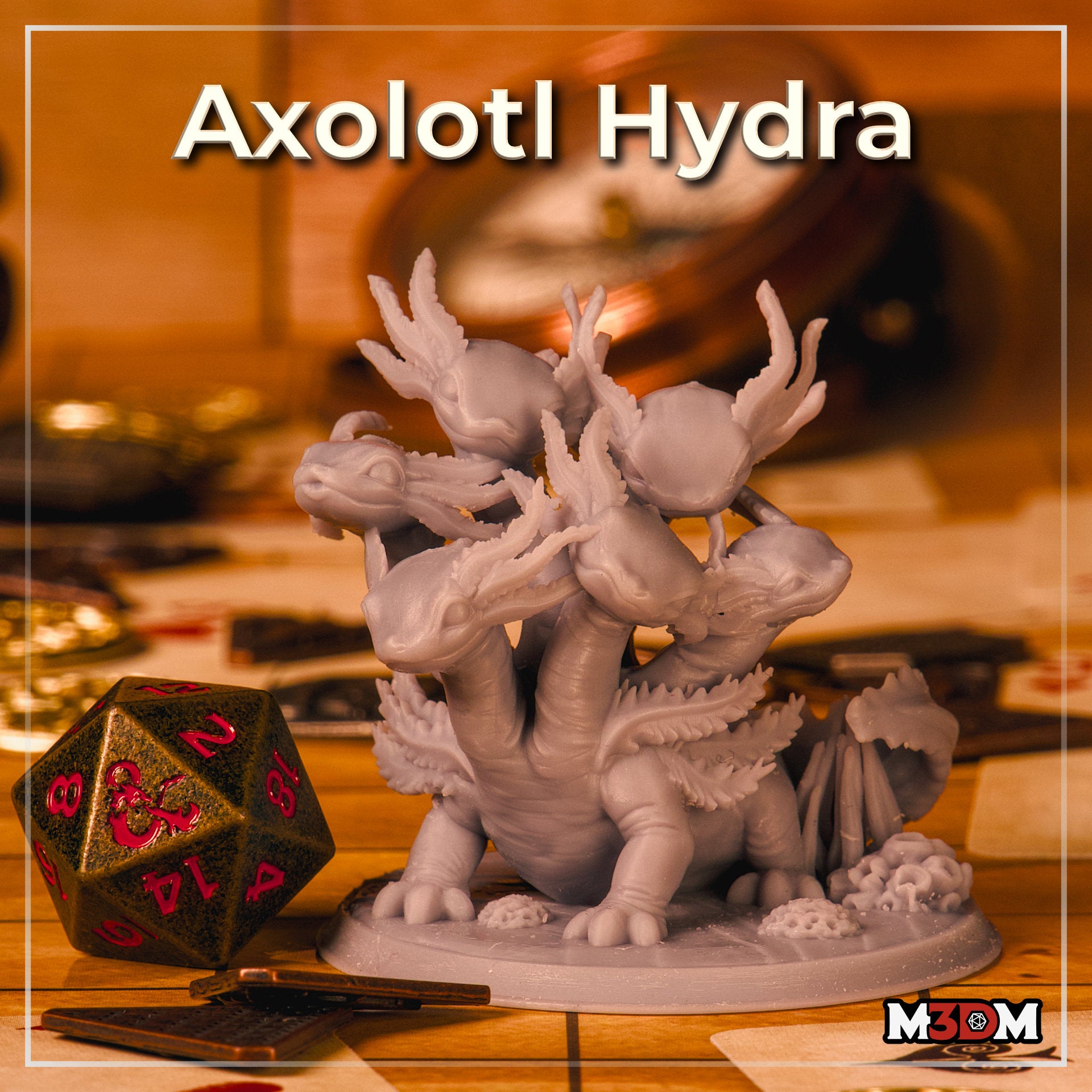 Axolotl Hydra by Mia Kay M3DM