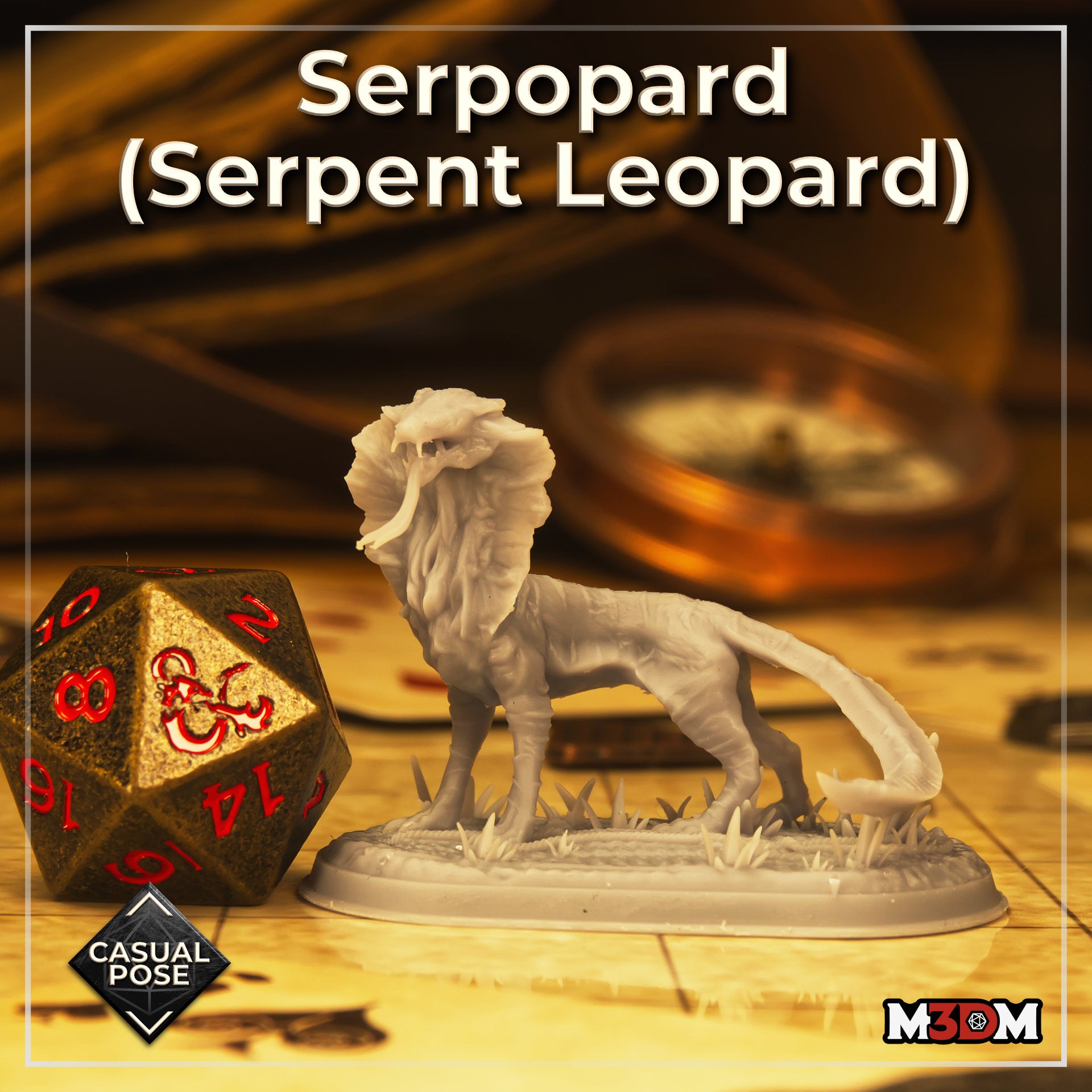 Serpent Leopard Casual by Mia Kay M3DM