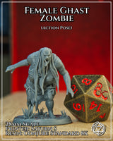 Female Ghast Zombie Action by Mia Kay M3DM
