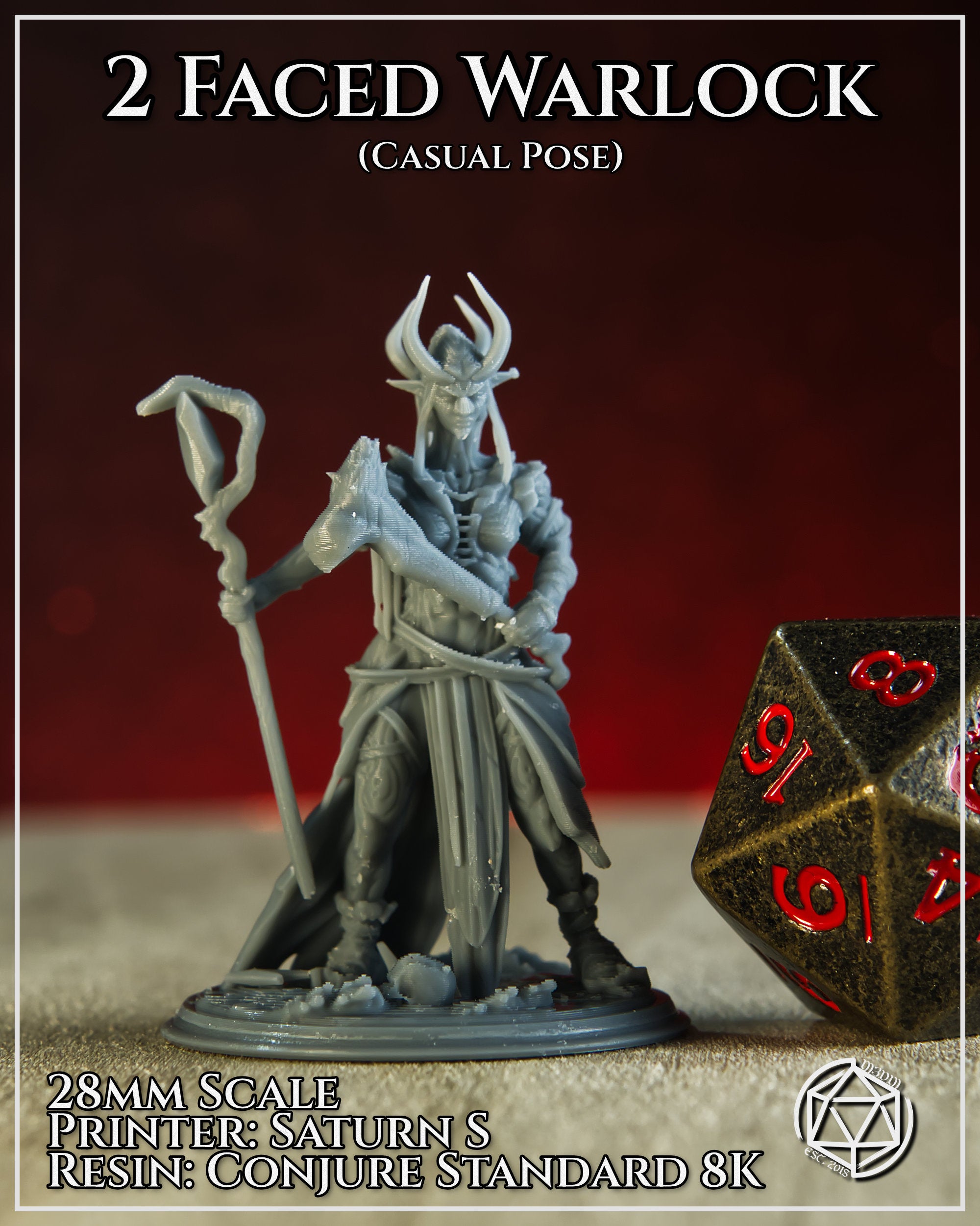 Two-Faced Warlock Casual by Mia Kay M3DM