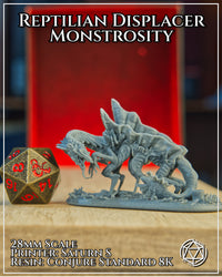 Reptilian Displacer Monstrosity by Mia Kay M3DM