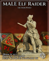 Elf Raider w/No Bear Action by Mia Kay M3DM