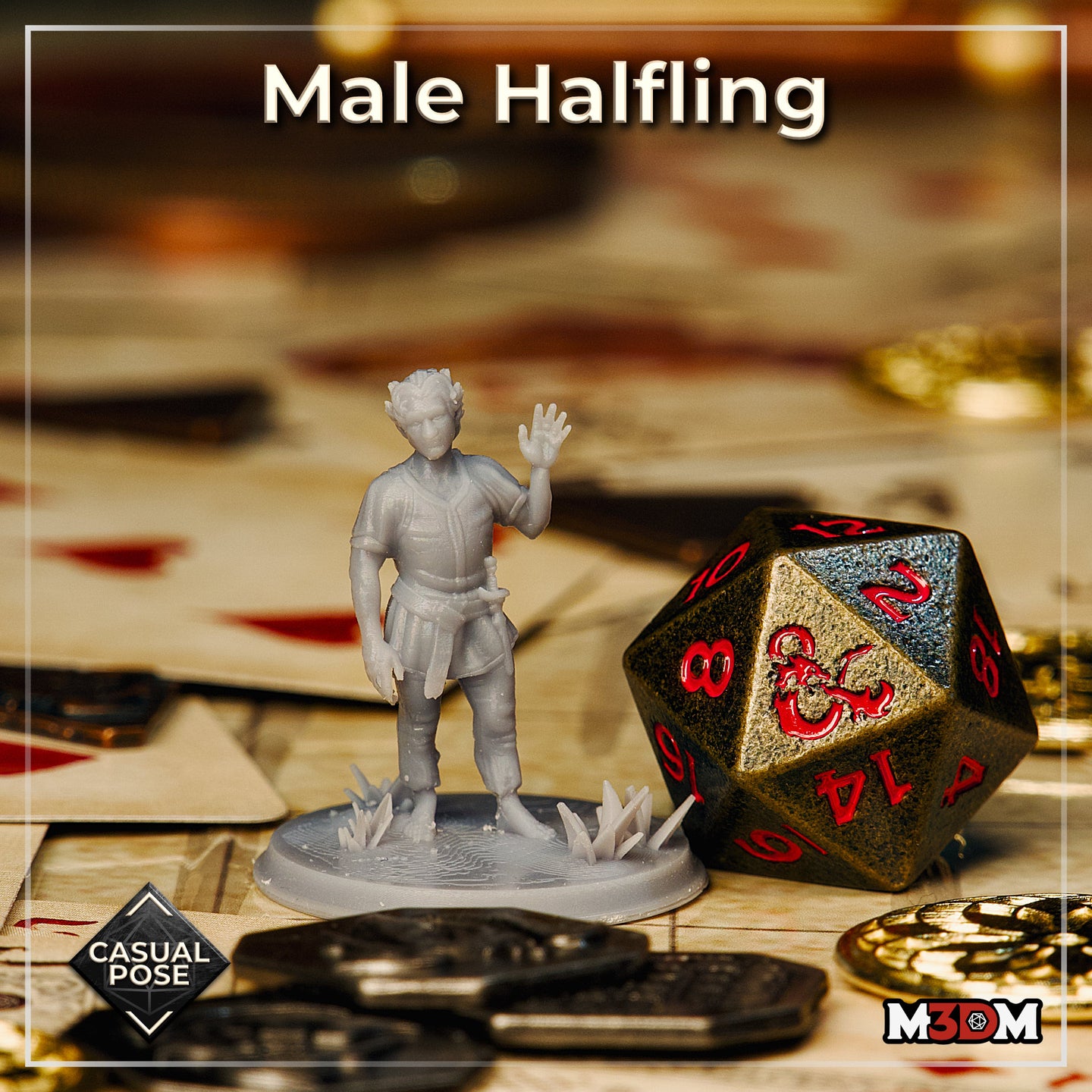 Male Halfling by Mia Kay M3DM