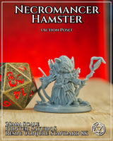Hamsterfolk Necromancer Action by Mia Kay M3DM
