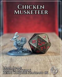 Chicken Musketeer by Mia Kay M3DM