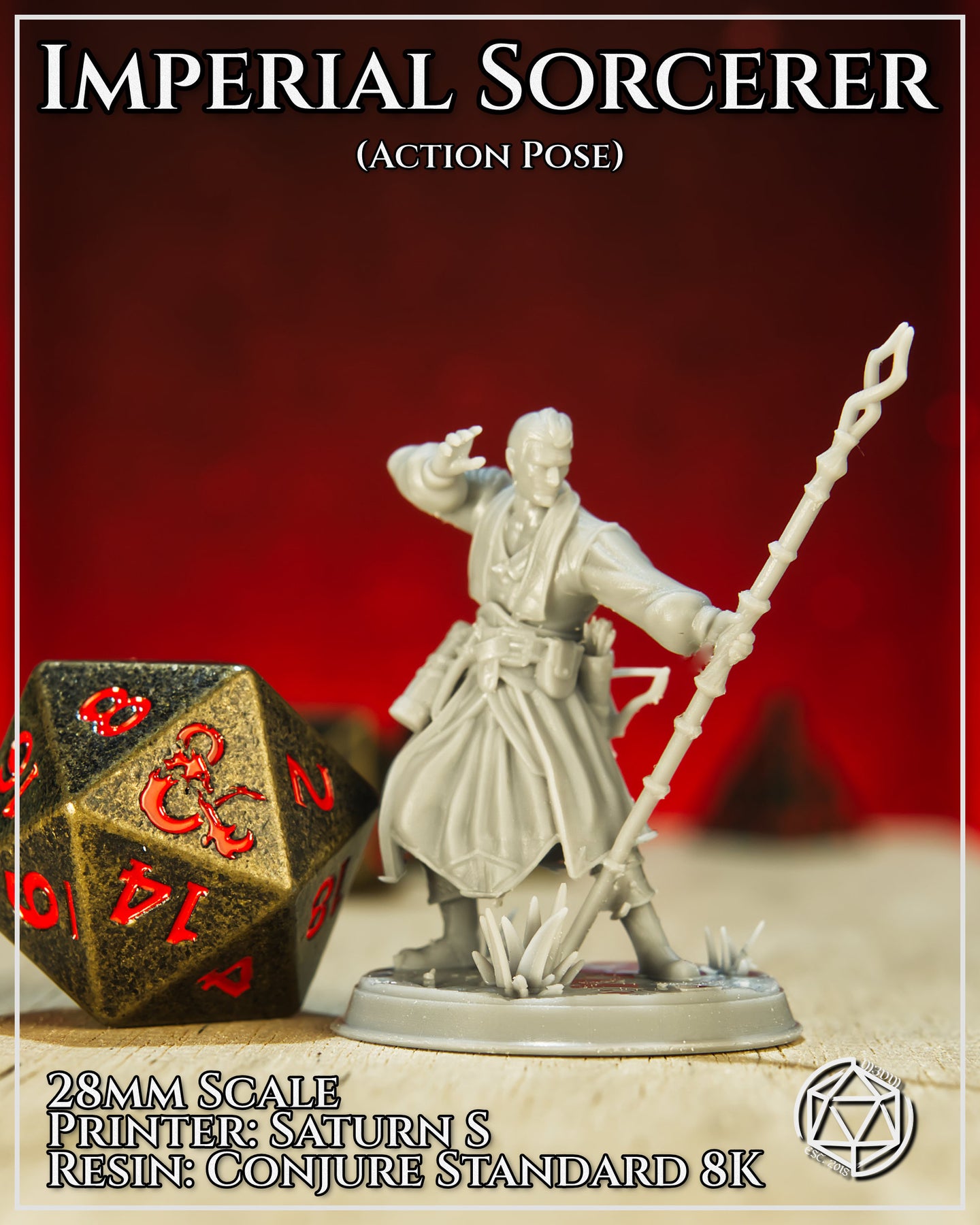 Imperial Sorcerer Action by Mia Kay M3DM