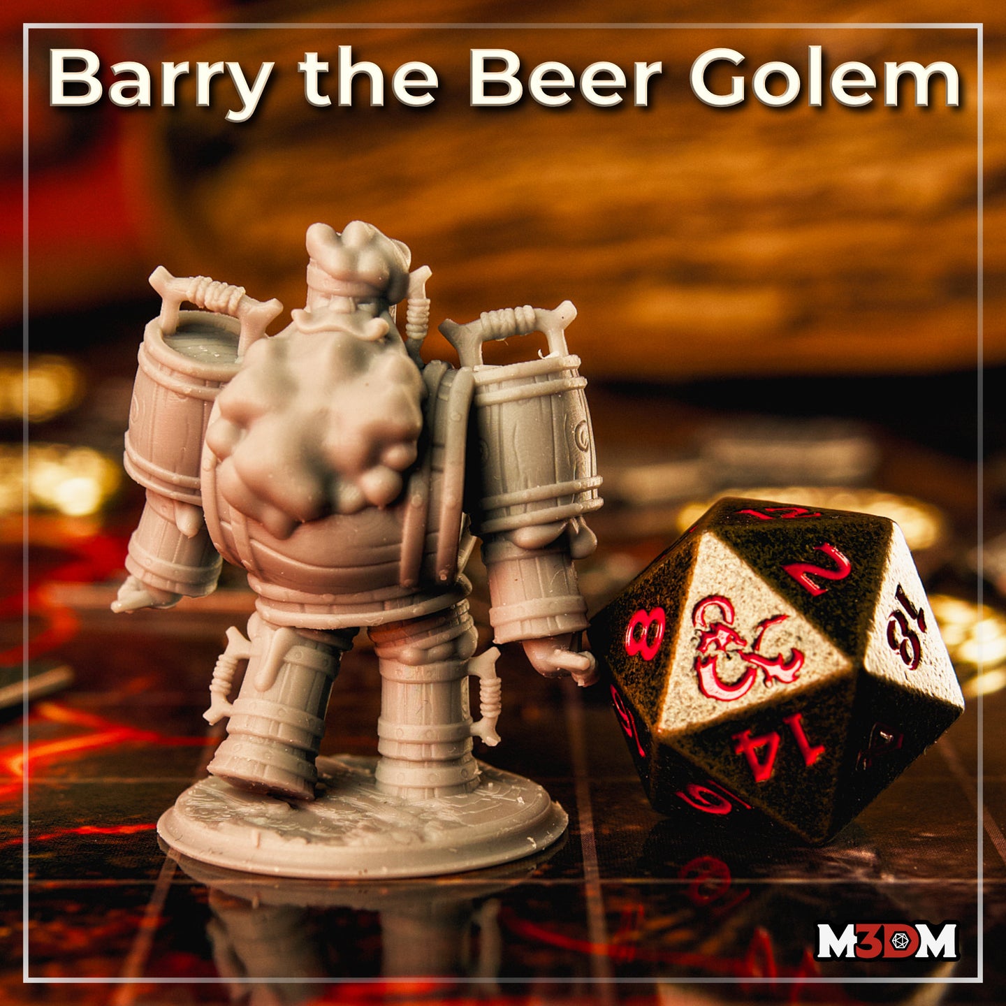 Barry the Beer Golem by Mia Kay M3DM