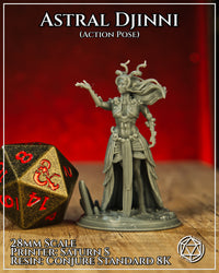 Astral Djinni Action by Mia Kay M3DM