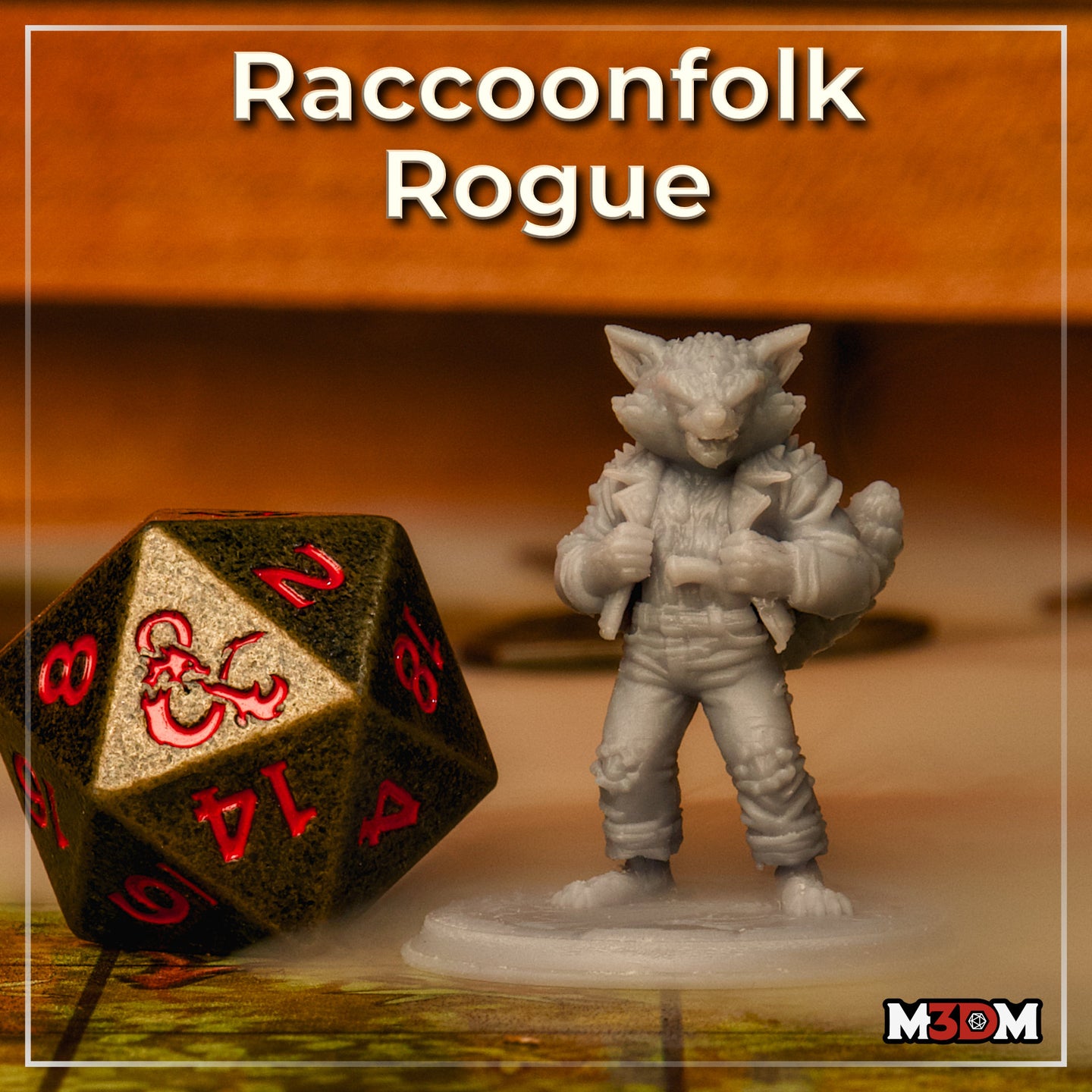 Raccoonfolk Rogue by Mia Kay M3DM