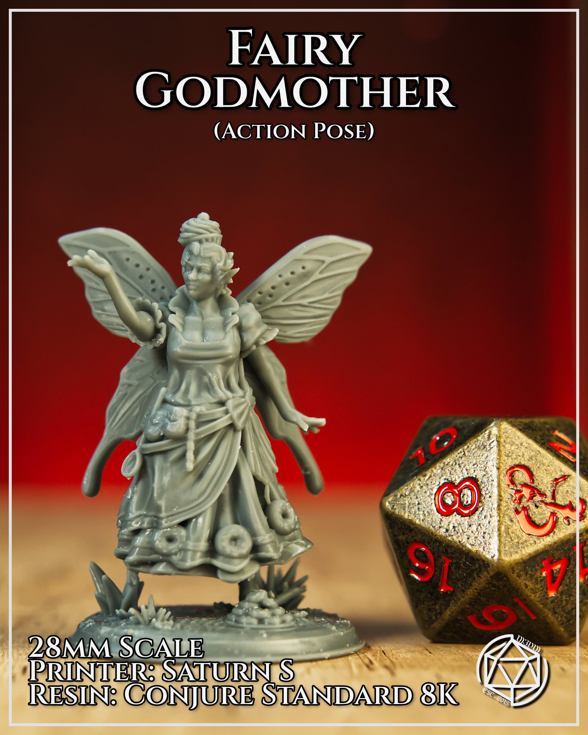 Fairy Godmother Action by Mia Kay M3DM