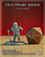 Old Dwarf Miner Casual by Mia Kay M3DM
