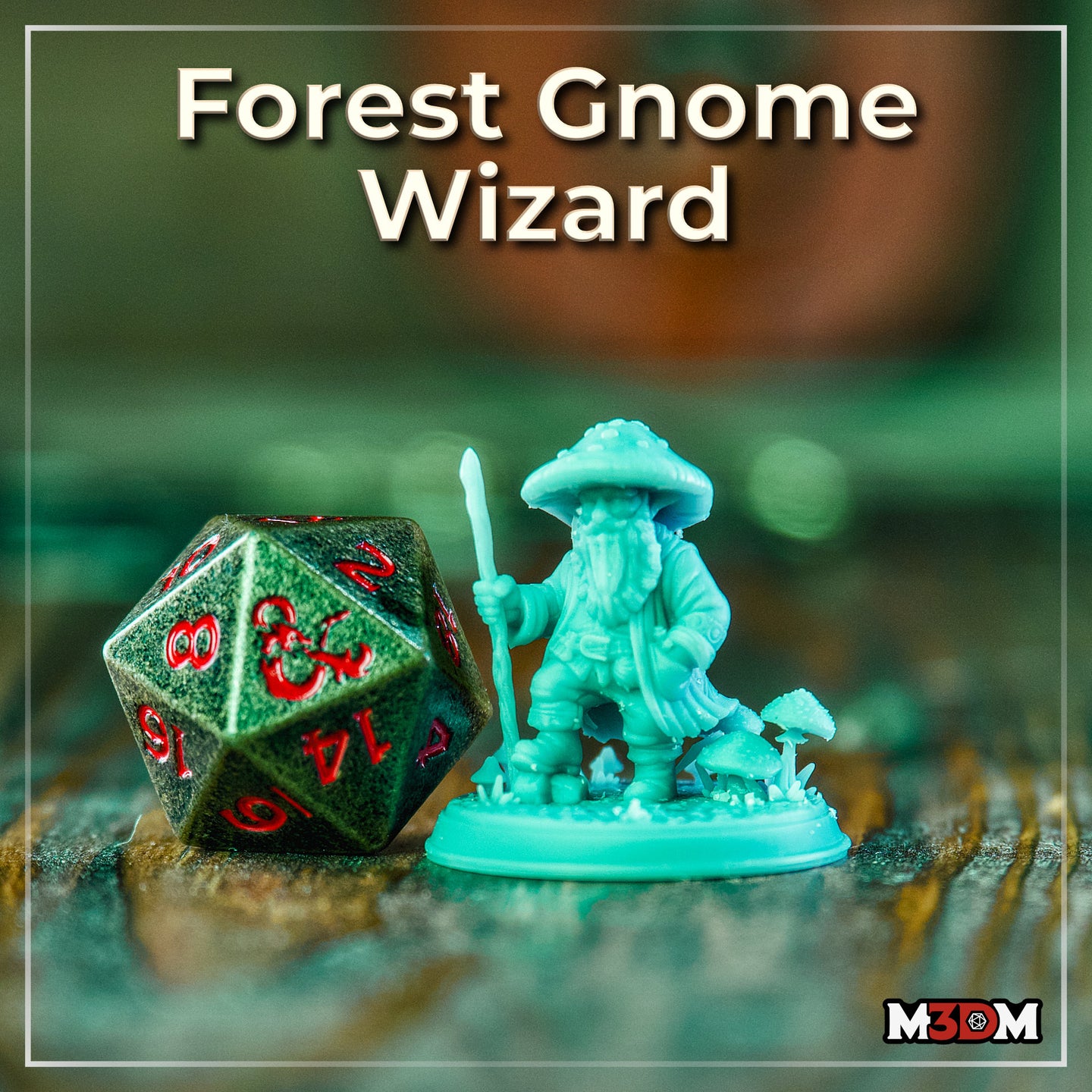 Forest Gnome Wizard by Mia Kay M3DM