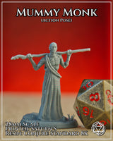 Mummy Monk Action by Mia Kay M3DM