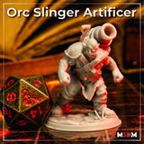 Orc Slinger Artificer by Mia Kay M3DM