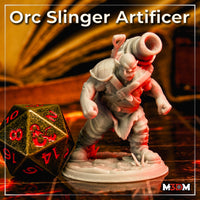 Orc Slinger Artificer by Mia Kay M3DM