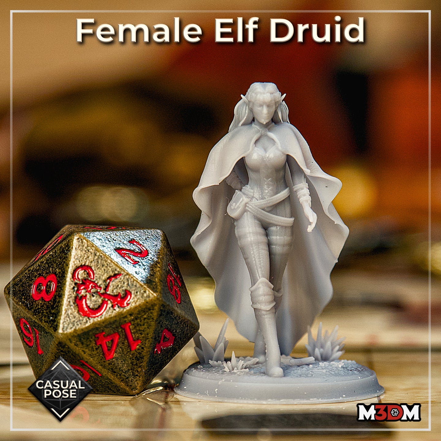 Female Elf Druid Casual by Mia Kay M3DM