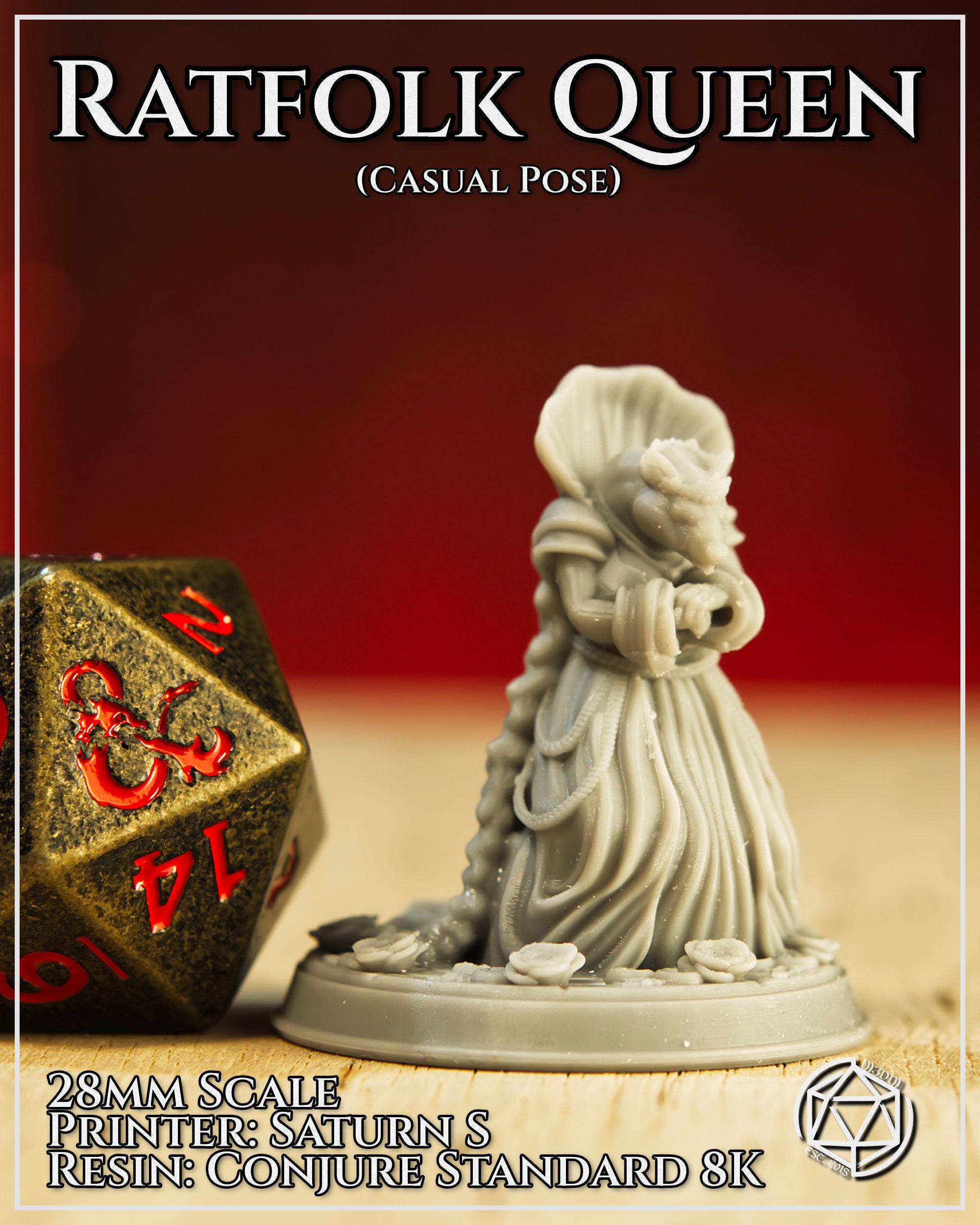 Ratfolk Queen Casual by Mia Kay M3DM