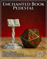 Enchanted Book Pedestal by Mia Kay M3DM