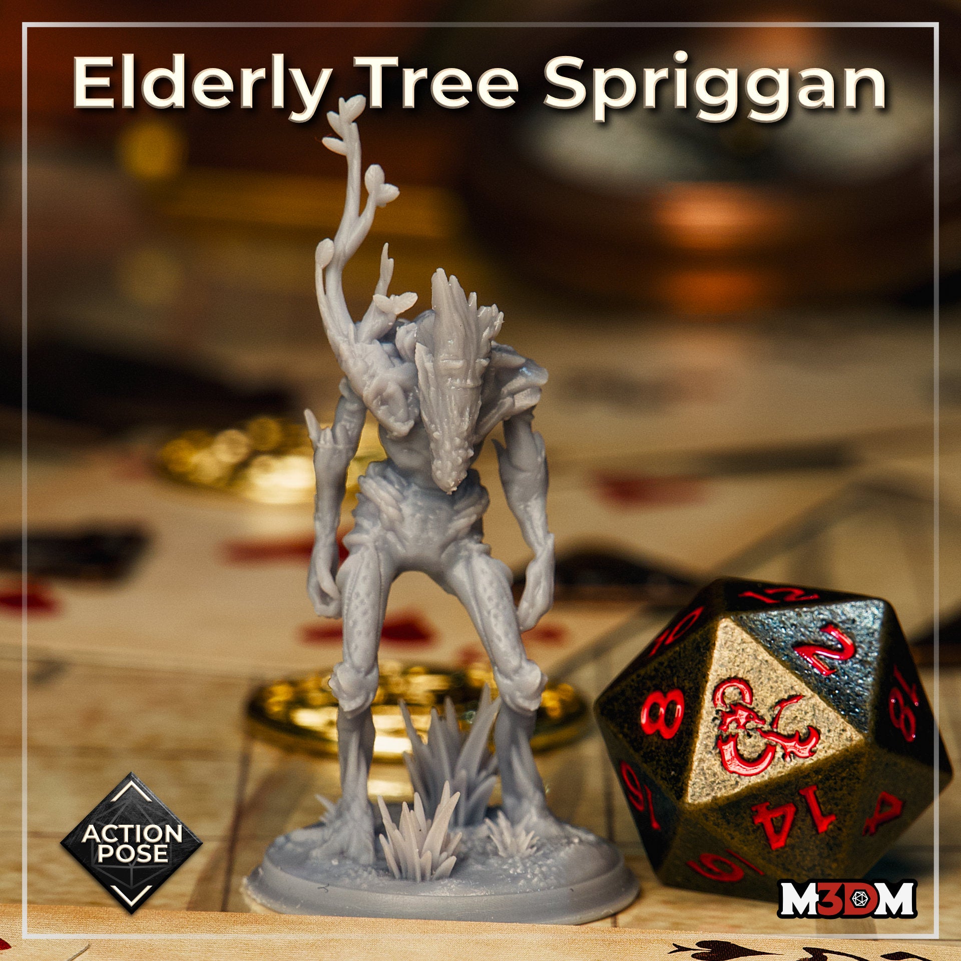 Elderly Tree Spriggan Action by Mia Kay M3DM