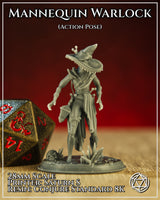 Mannequin Warlock Action by Mia Kay M3DM