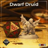 Dwarf Druid Action by Mia Kay M3DM