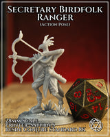 Secretary Birdfolk Ranger Action by Mia Kay M3DM