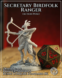 Secretary Birdfolk Ranger Action by Mia Kay M3DM