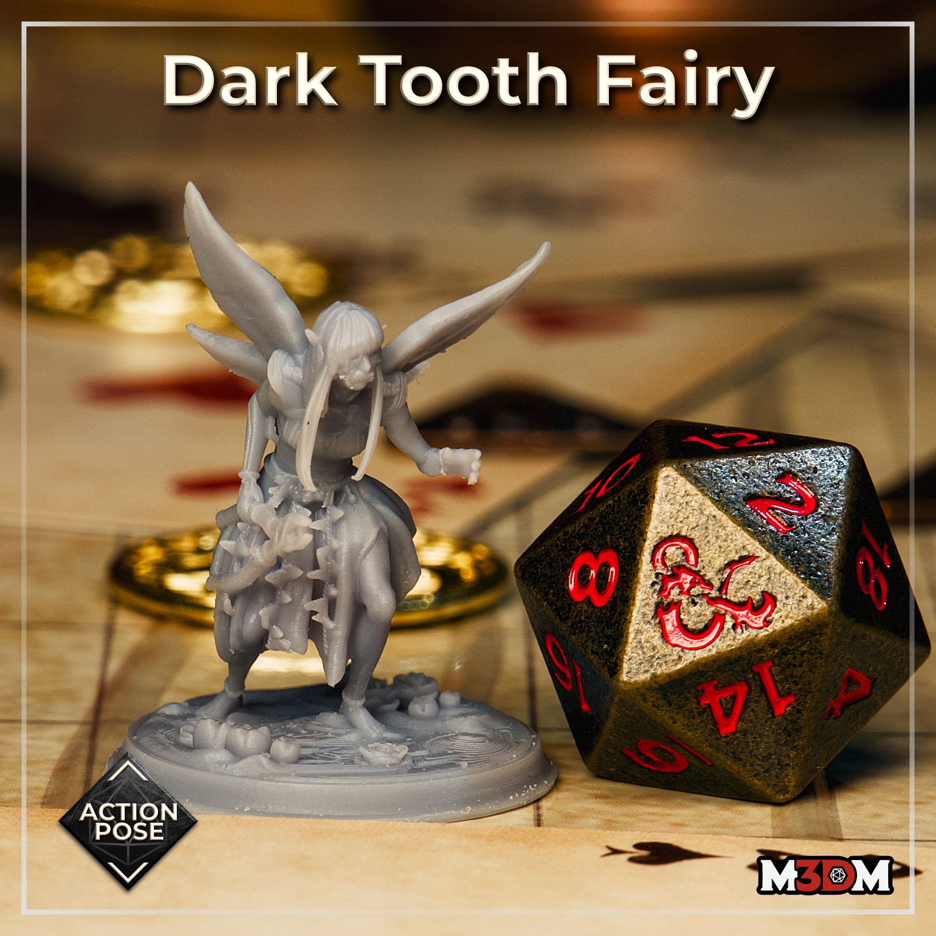 Dark Tooth Fairy Action by Mia Kay M3DM
