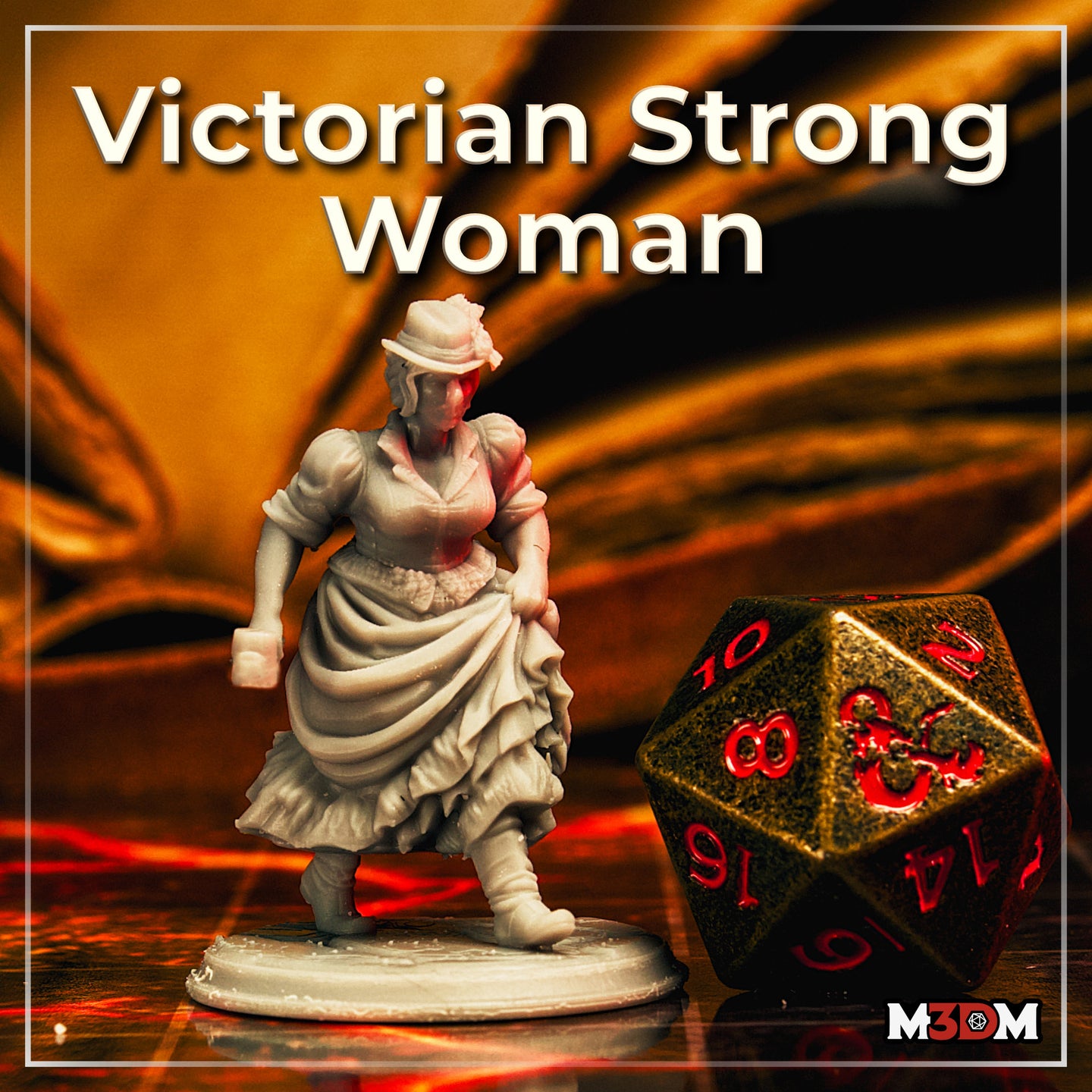 Victorian Strong Woman by Mia Kay M3DM